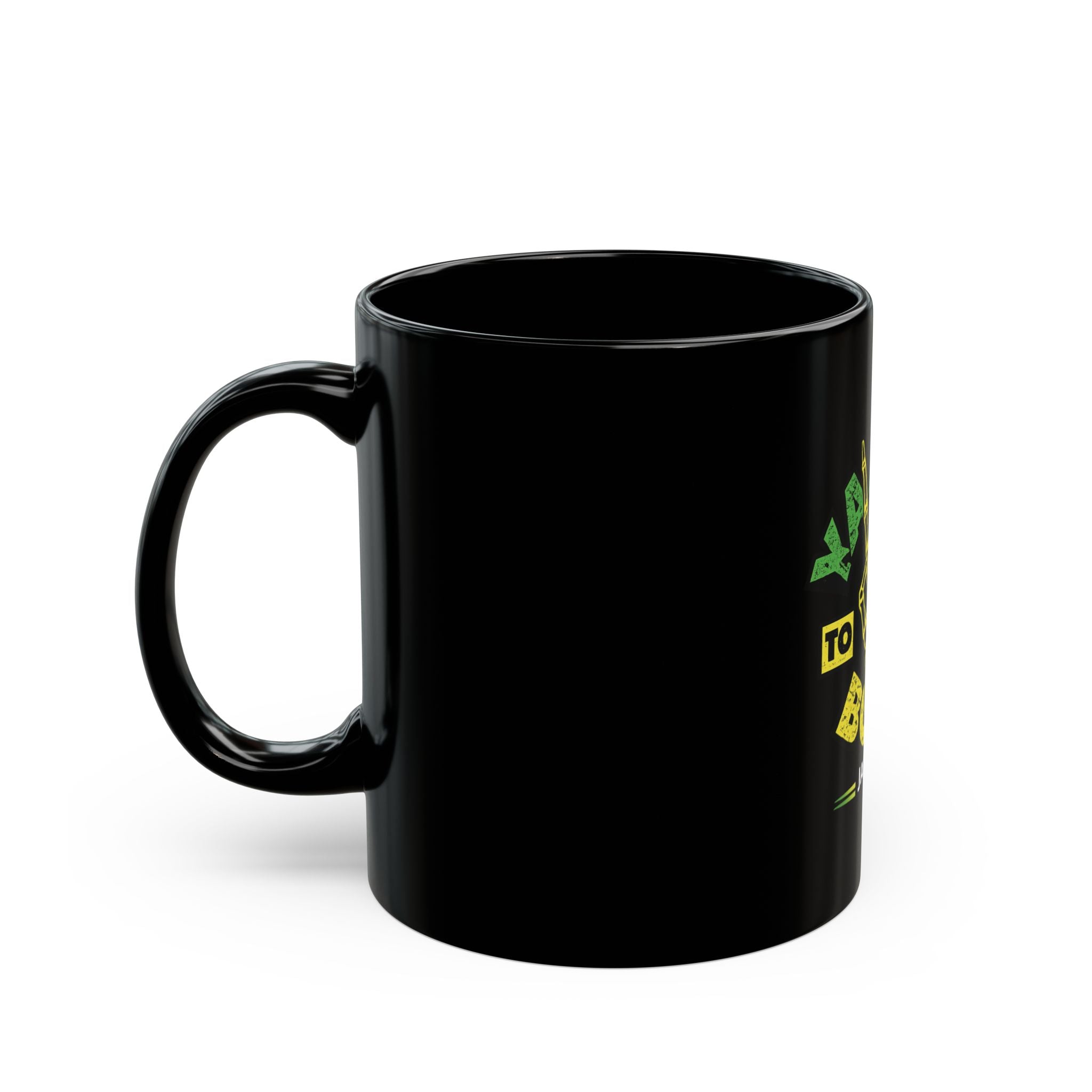 Yaadie to di Bone Black Mug (11oz, 15oz)