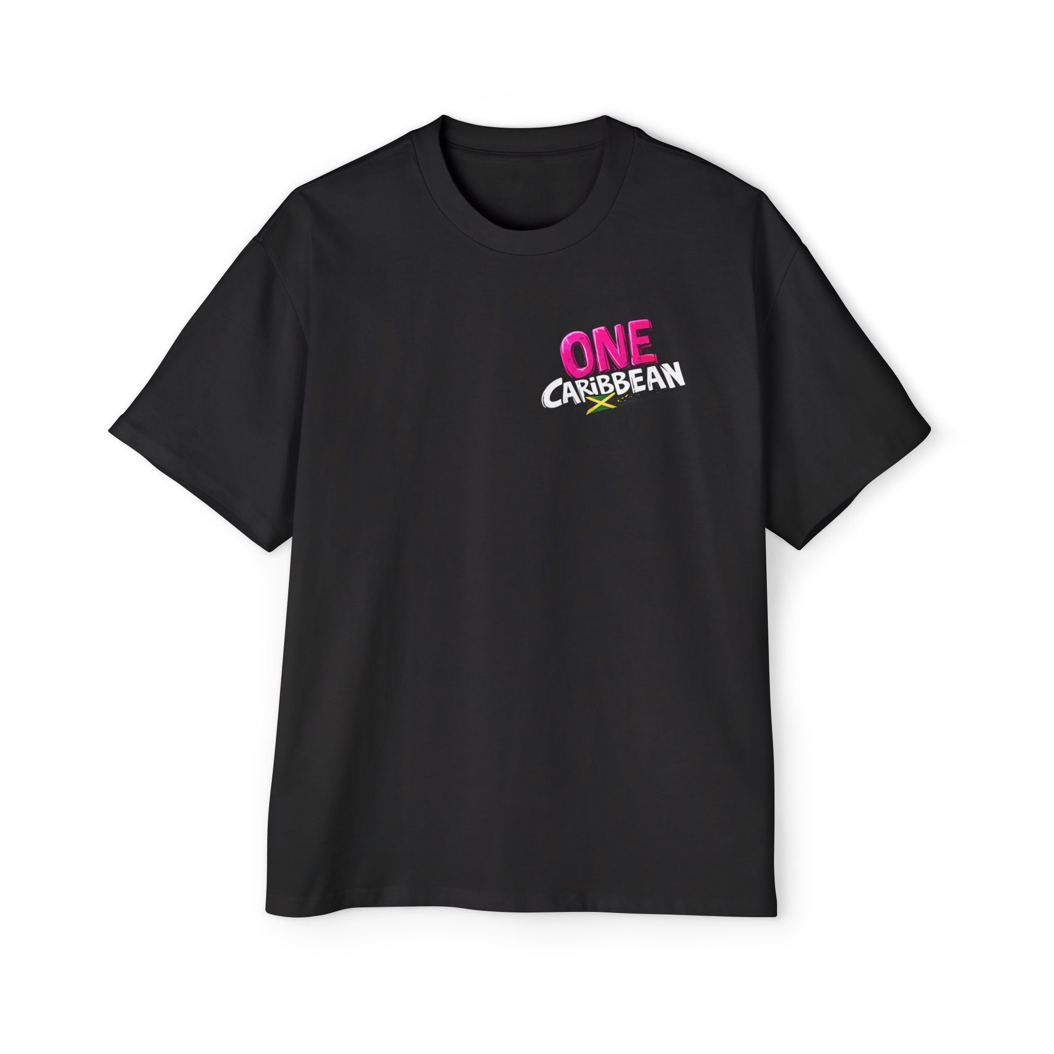 One Caribbean Reggae Vibes Oversized Tee