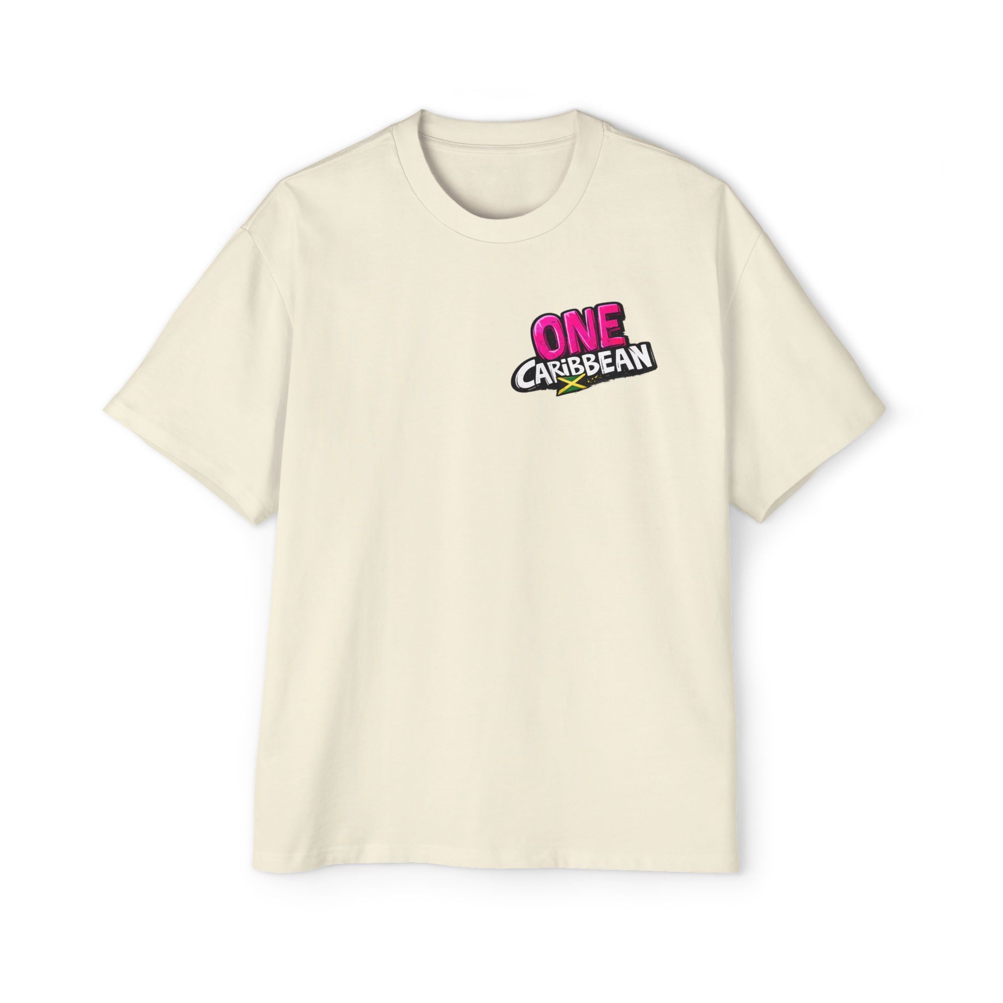 One Caribbean Reggae Vibes Oversized Tee