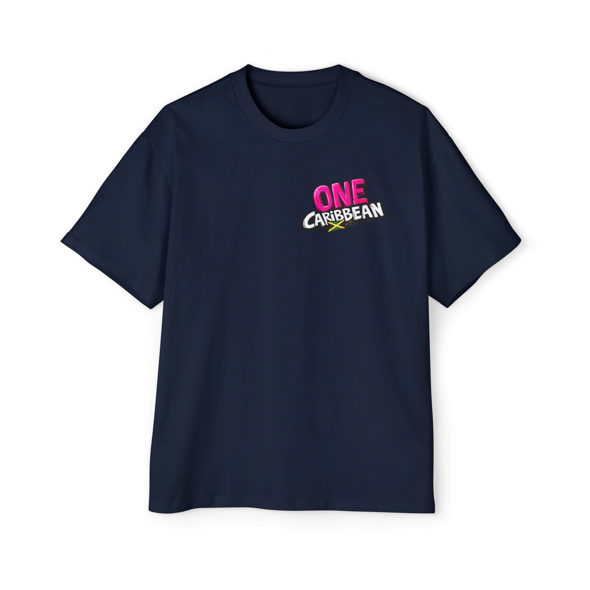 One Caribbean Reggae Vibes Oversized Tee
